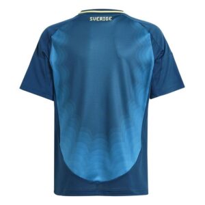 sweden euro 2025 away jersey for kids