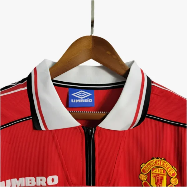 manchester united home retro jersey 1998 1999 2000