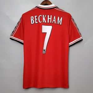 manchester united home retro jersey 1998 1999 2000