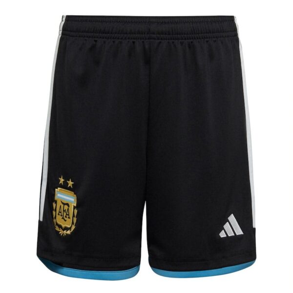 argentina 3 star messi kids home jersey 2022 23