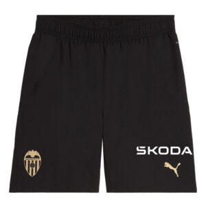 fc valencia home children’s kit jersey 2024 2025 black