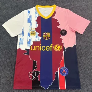 lionel messi goat combo all teams special jersey trikot maillot