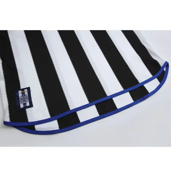 1999/00 newcastle retro long sleeve jersey home