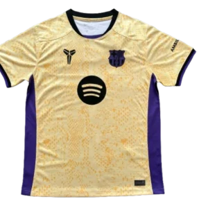 Barcelona 25-26 Away Yellow Soccer Jersey