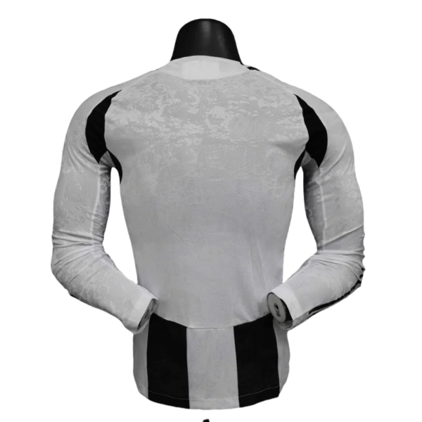24 25 juventus home soccer jersey player version long sleeve