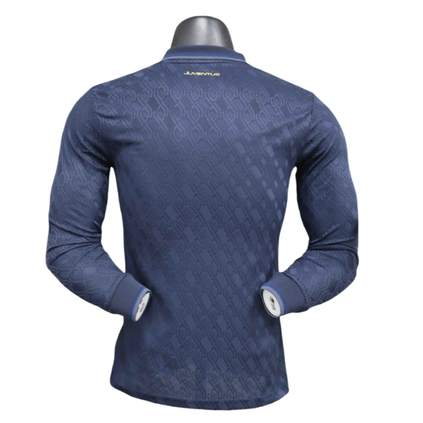 24 25 juventus away soccer jersey player version long sleeve