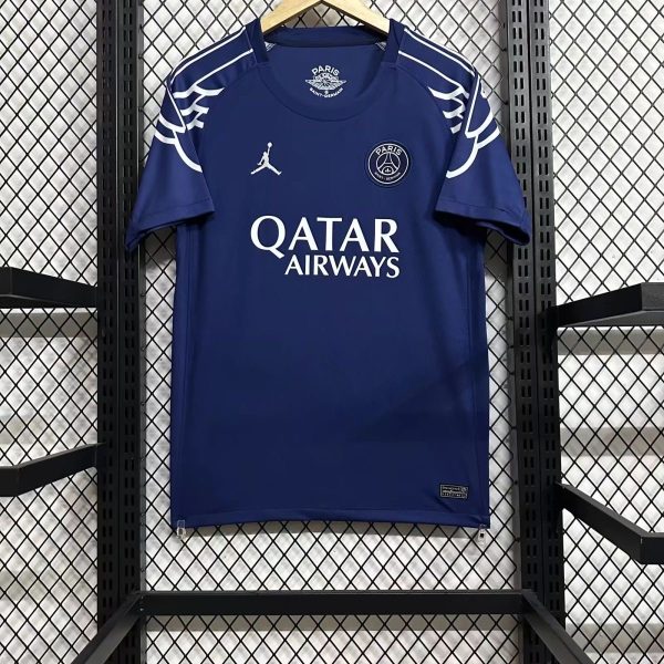 PSG Jordan Shirt Fourth Stadium Football Jersey 24-25 - Image 2