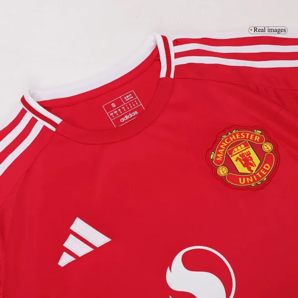 2024/25 Manchester United Home Long Sleeve Jersey - Image 8