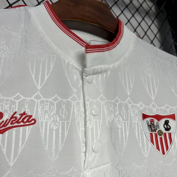 sevilla retro home jersey 1991/92