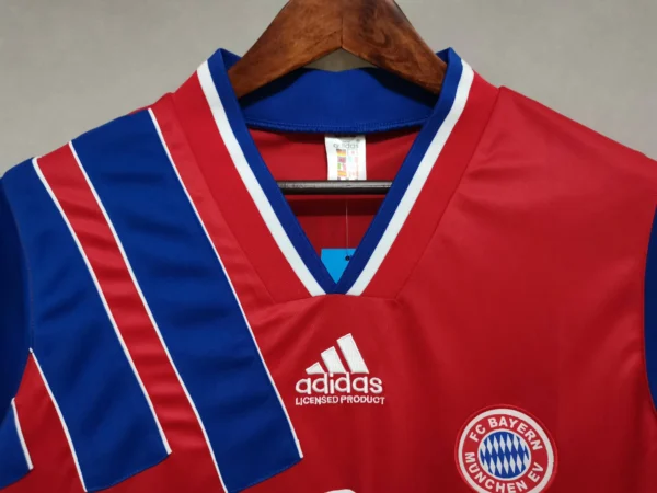 93 95 bayern munich retro jersey home