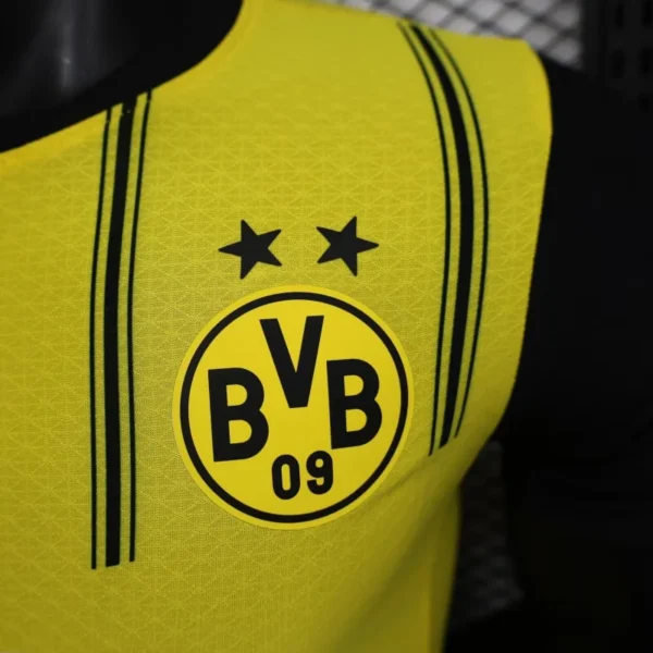 24 25 borussia dortmund home soccer jersey player version