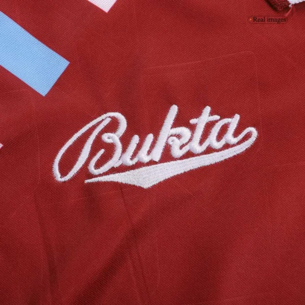 west ham united 1991/92 retro jersey home