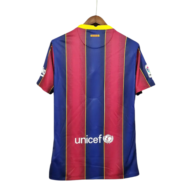 2020-21 Barcelona Home Soccer Jersey - Image 2