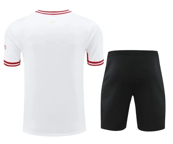 24-25 Liverpool Training Wear White Suit Shirt - Image 2