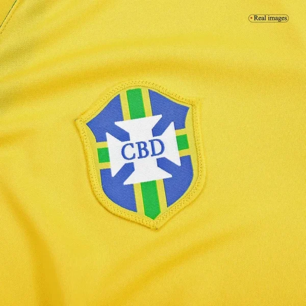 Brazil 1957 Retro Jersey Home - Image 4