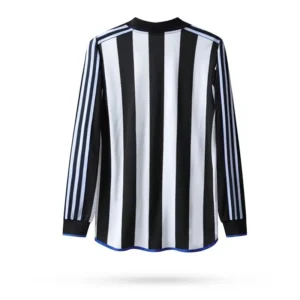 1999/00 newcastle retro long sleeve jersey home