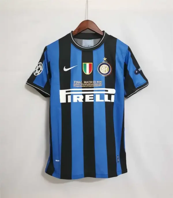 2009/10 inter milan ucl final retro home jersey