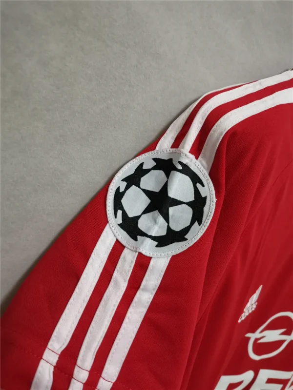 01 02 bayern munich retro jersey home ucl