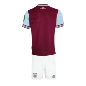kids west ham united home kits 2024 25