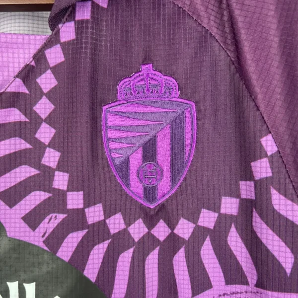 23 24 real valladolid away jersey fan version