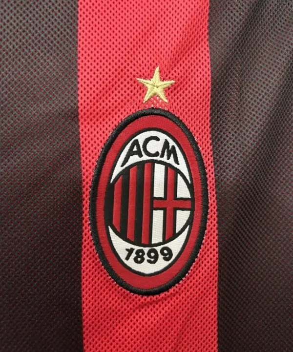 2002/03 AC Milan Retro Jersey Home - Image 3