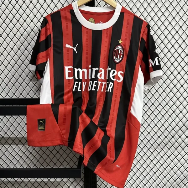 24-25 AC Milan Home Soccer Jersey - Image 7