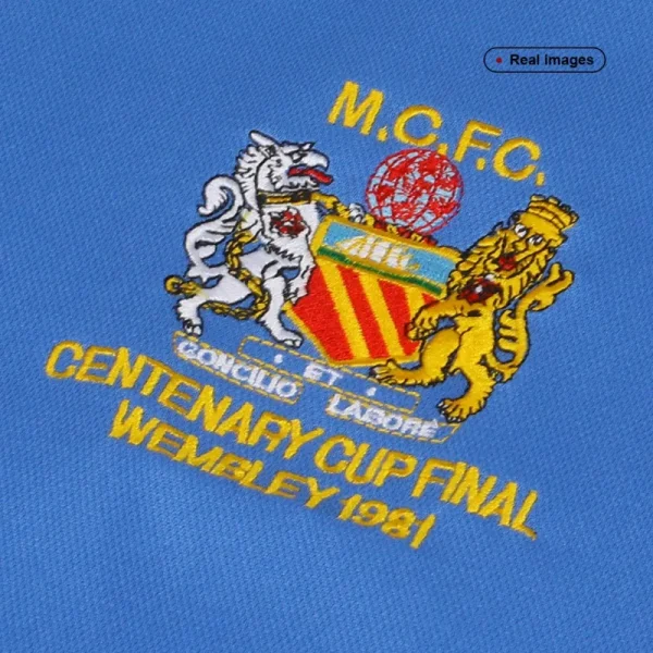 Manchester City Retro Home Jersey 1981/83 - Image 3