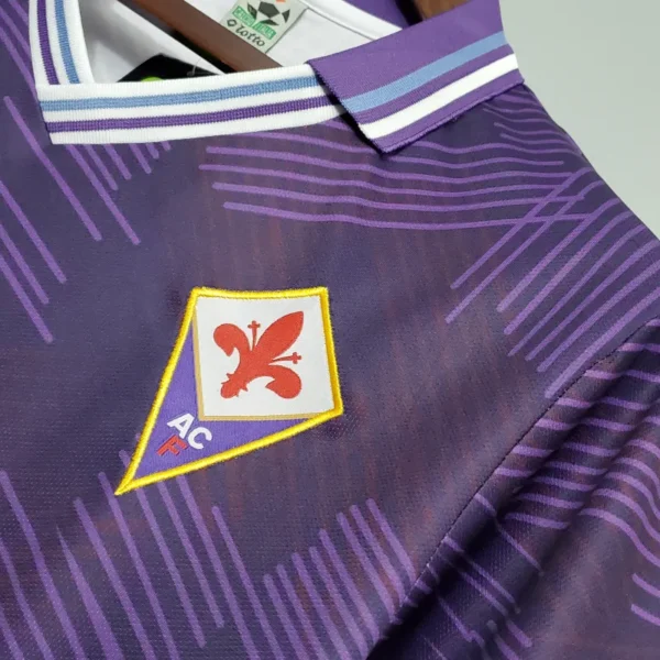 fiorentina 1992/93 retro jersey home