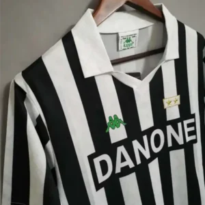 1992 94 juventus retro jersey home