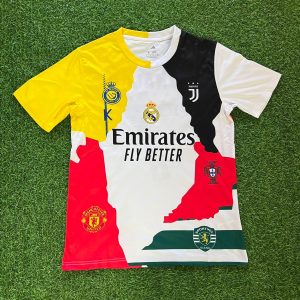 cristiano ronaldo #cr7 goat all club mix shirt