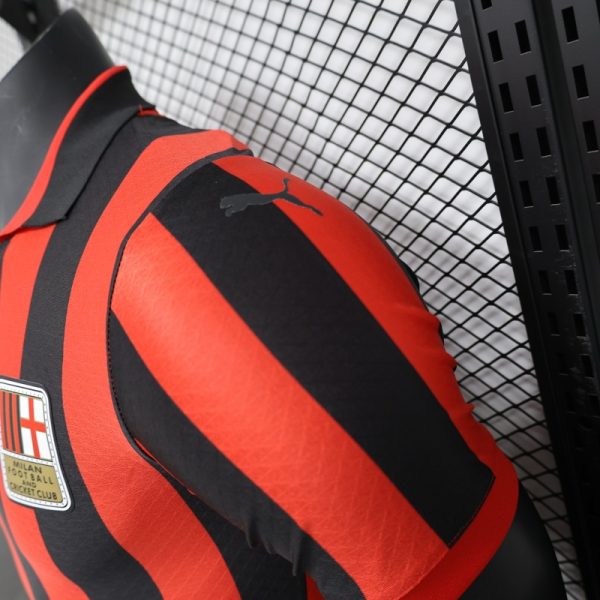 AC Milan 2024-25 Home Soccer Jersey Player Version - Image 5