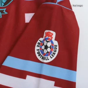 1991/92 west ham united retro jersey home