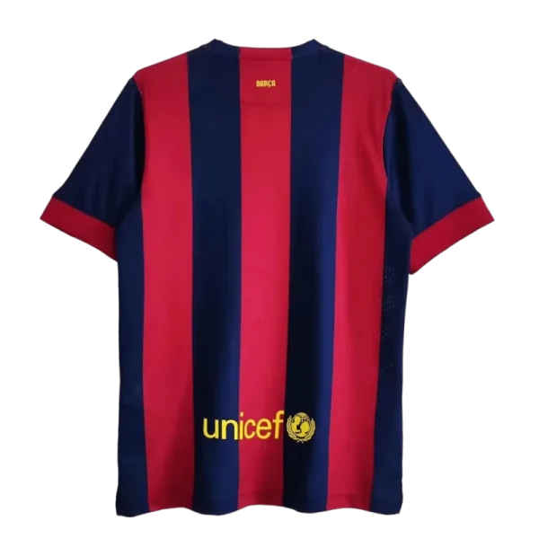 Barcelona Messi #10 Neymar Jr #11 Retro Jersey Home 2014-15 - Image 8