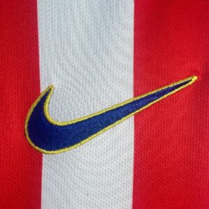 nike atletico madrid retro home soccer jersey long sleeve 2004 05