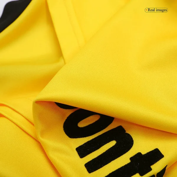 89 90 borussia dortmund retro jersey home