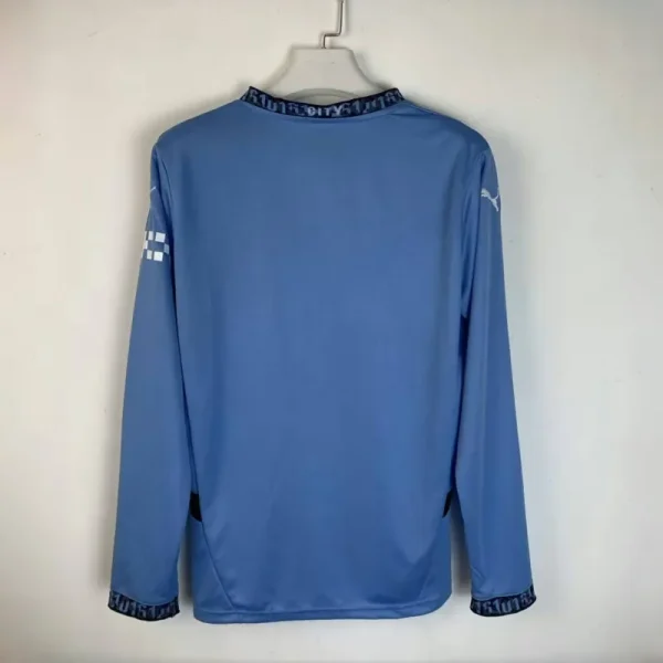 Manchester City Home Long Sleeve Jersey 2024-25 - Image 4