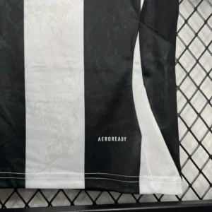 24 25 juventus home soccer kids kit jersey+shorts