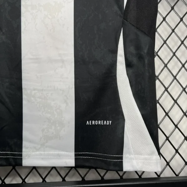 24 25 juventus home soccer kids kit jersey+shorts