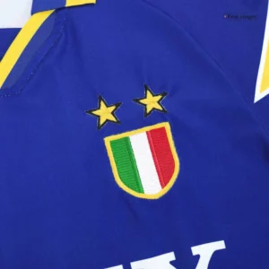 1995 96 juventus retro long sleeve jersey away