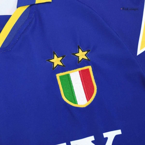 1995 96 juventus retro long sleeve jersey away