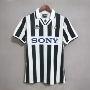 1996 97 juventus del piero #10 zidane #21 retro jersey home replica