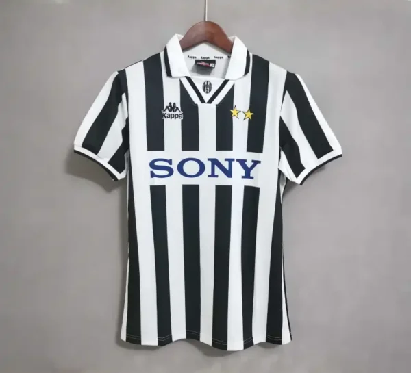 1996 97 juventus del piero #10 zidane #21 retro jersey home replica