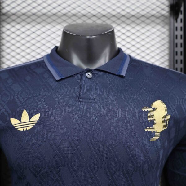 24 25 juventus away soccer jersey player version long sleeve