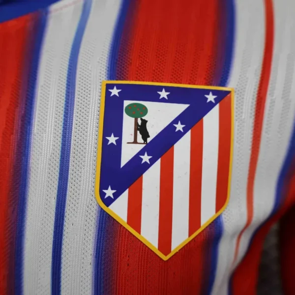 24 25 atletico madrid home long sleeve kit player version shirt
