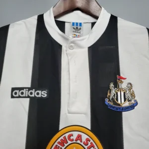 newcastle retro jersey home long sleeve 1995/97