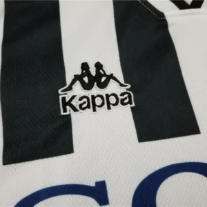 1996 97 juventus del piero #10 zidane #21 retro jersey home replica