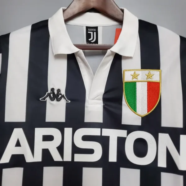 1984 85 juventus retro home jersey