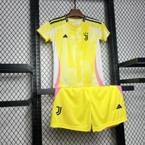 kids juventus away jersey kit 2024 25