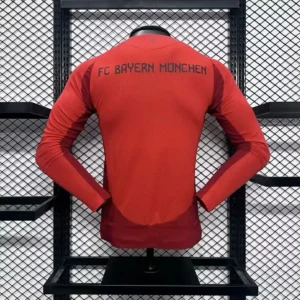 24 25 bayern munich home player version long sleeve