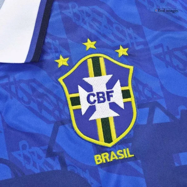 Brazil 1991/93 Retro Away Jersey - Image 4